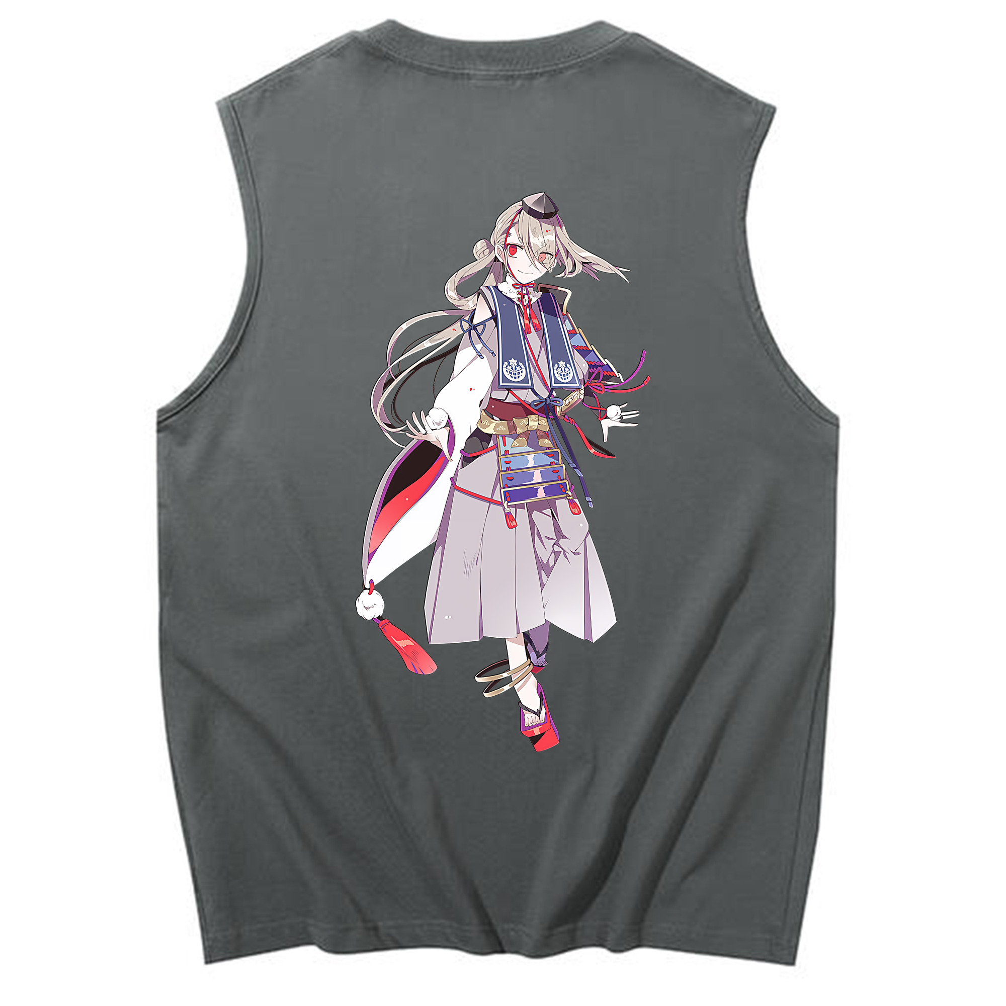 （画像用） 刀剣乱舞 Touken Ranbu コットン100％タンクトップ（背面プリント）